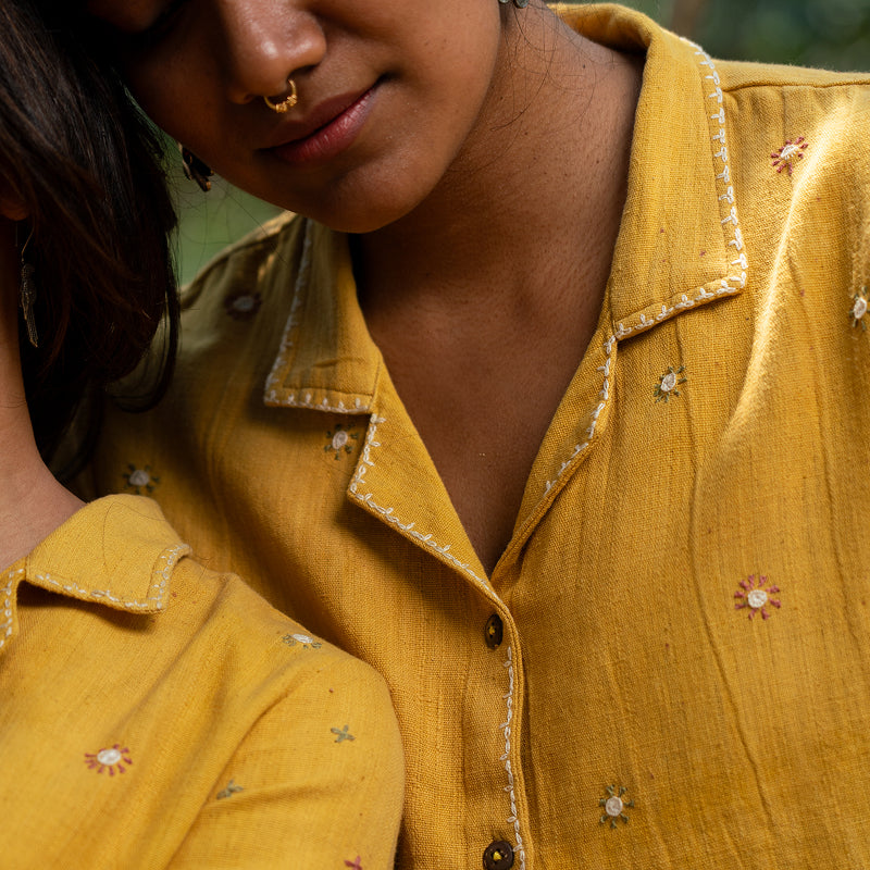 Haldi – Natural Dyed Yellow Shirt