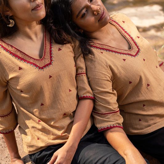 Mitti – Organic Brown Cotton Top