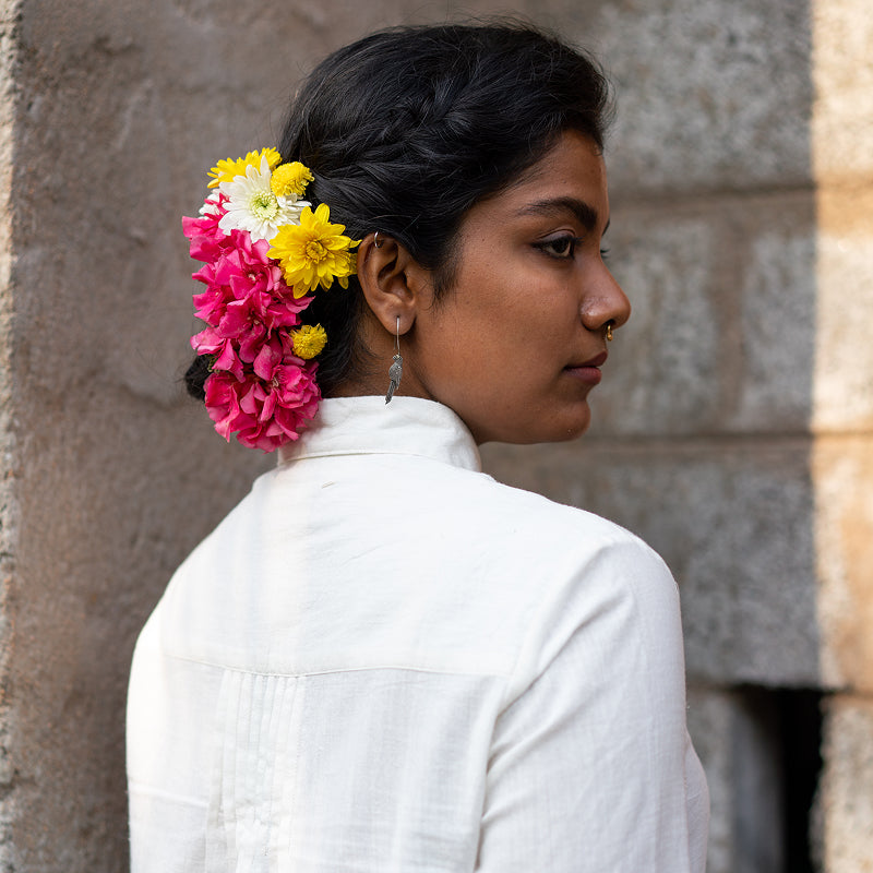 Mogra – White On White Shirt