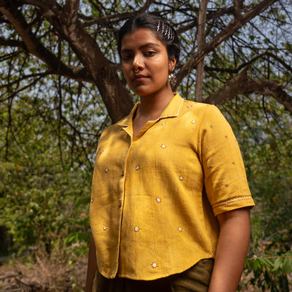 Haldi – Natural Dyed Yellow Shirt