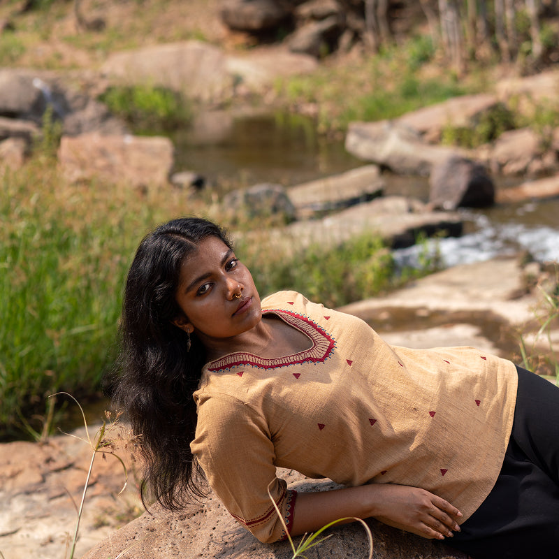 Mitti – Organic Brown Cotton Top