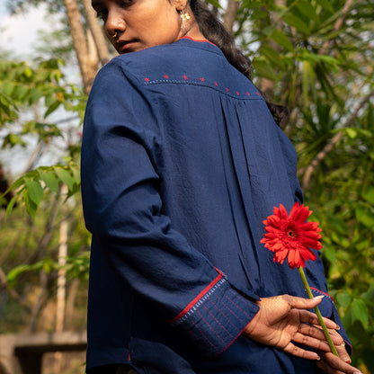 Neel – Indigo Shirt
