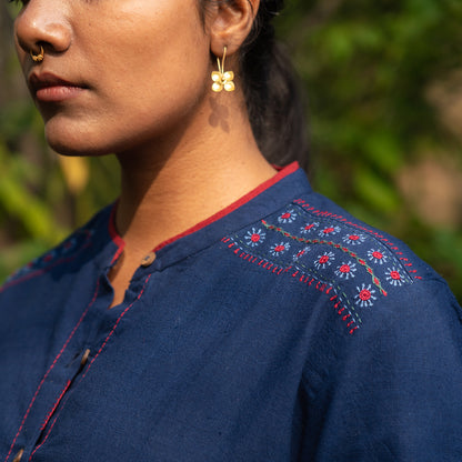 Neel – Indigo Shirt